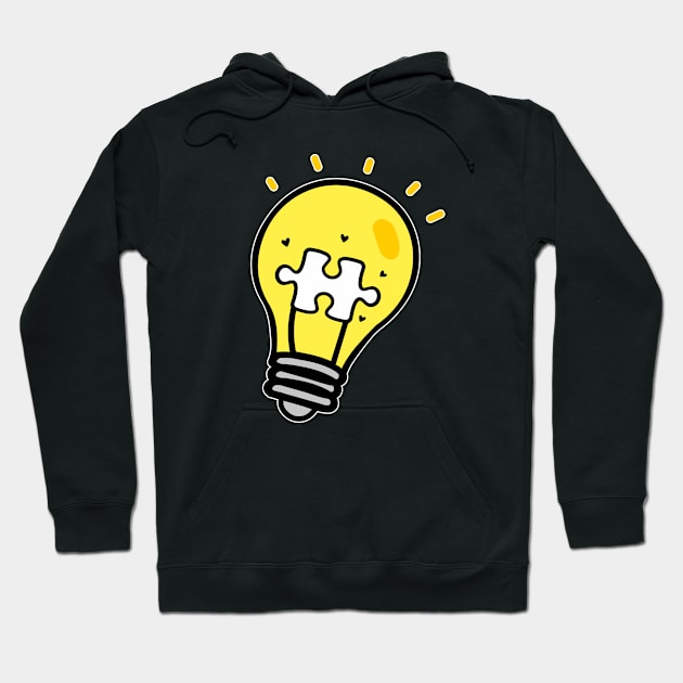 Autism Awareness - Light up my Life Hoodie by Peter the T-Shirt Dude